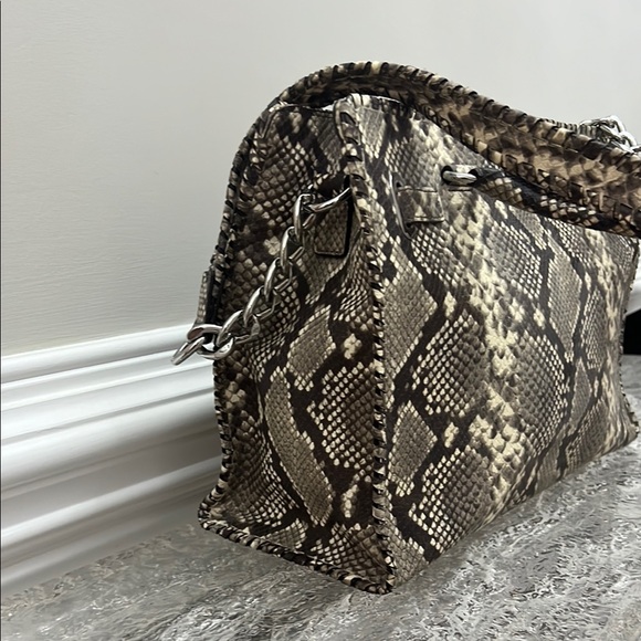 Snakeskin Pattern Women Bag - Picture 3 of 15